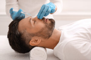 hombre nariz tratamiento permanente estético rinomodelacion definitiva clinica estetica taccone santiago chile